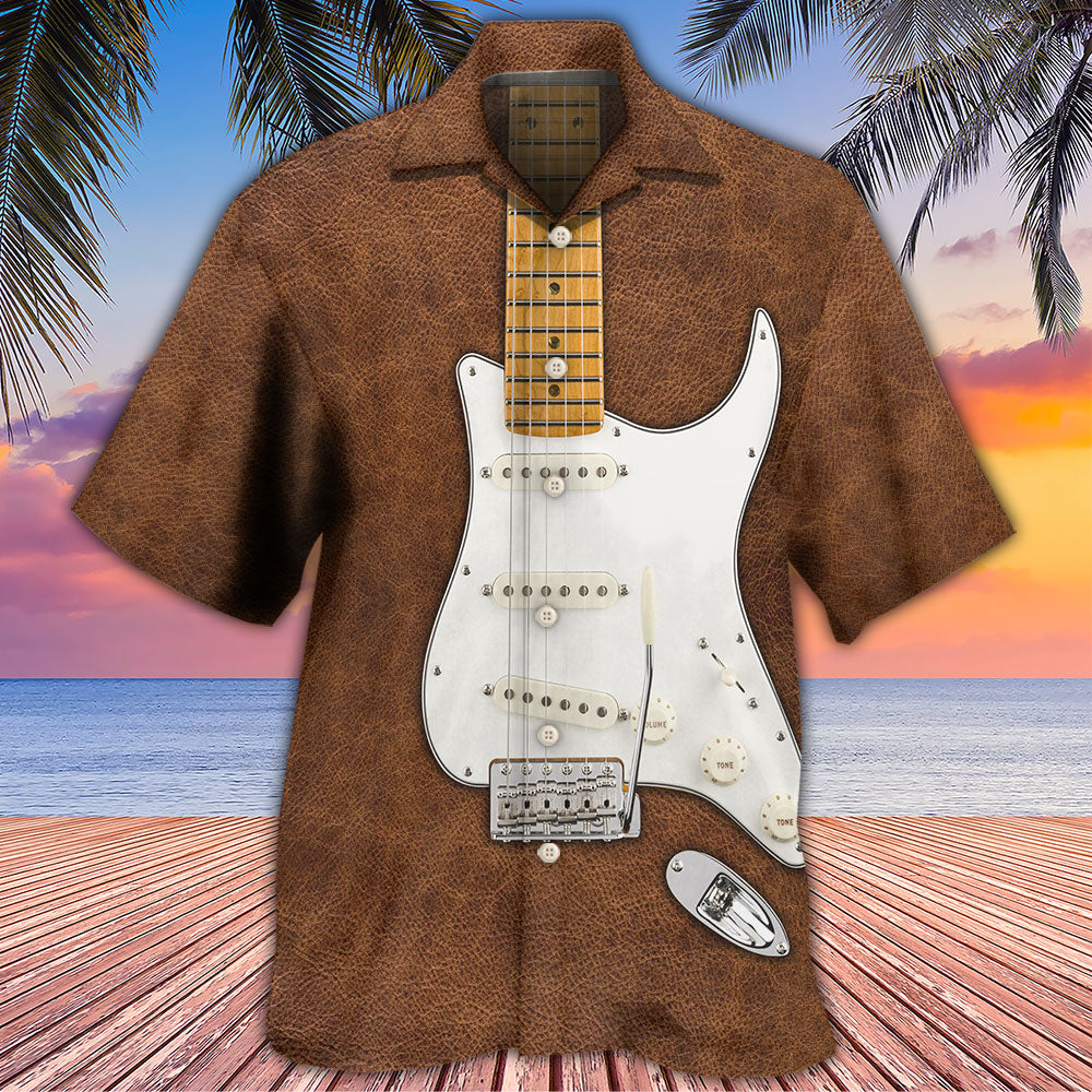 Guitar That's What I Do I Pet Cats - Hawaiian Shirt - Reefox