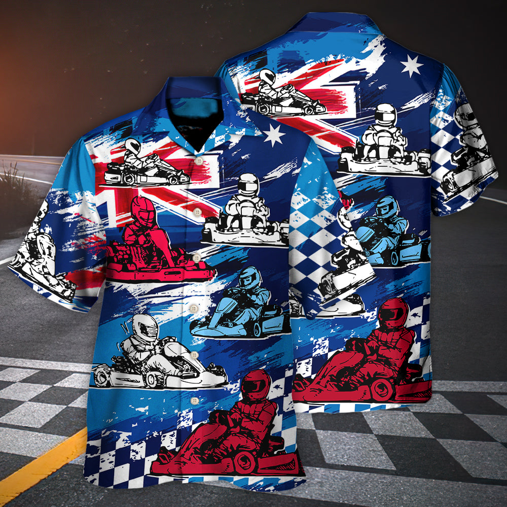 Kart Racing Winner Champion - Hawaiian Shirt - Reefox