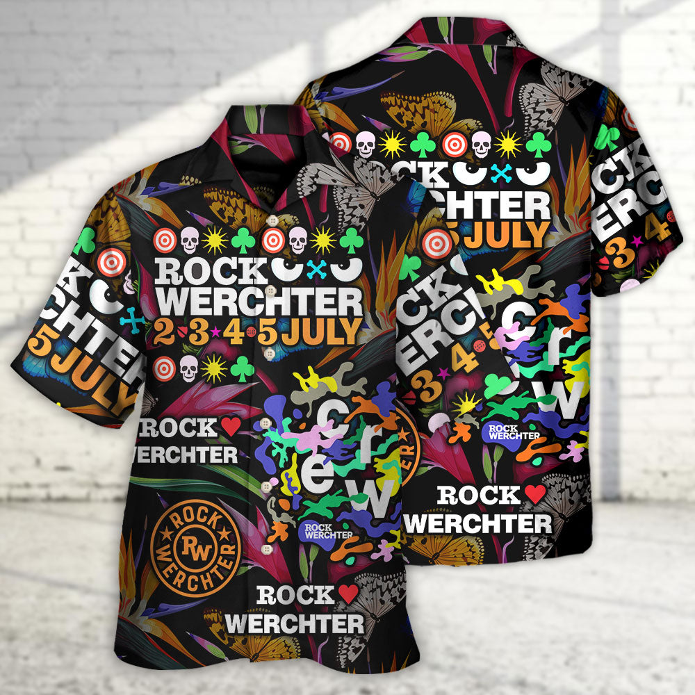 Rock Werchter Tropical Vibe Music Lover Amazing Style - Hawaiian Shirt - Reefox