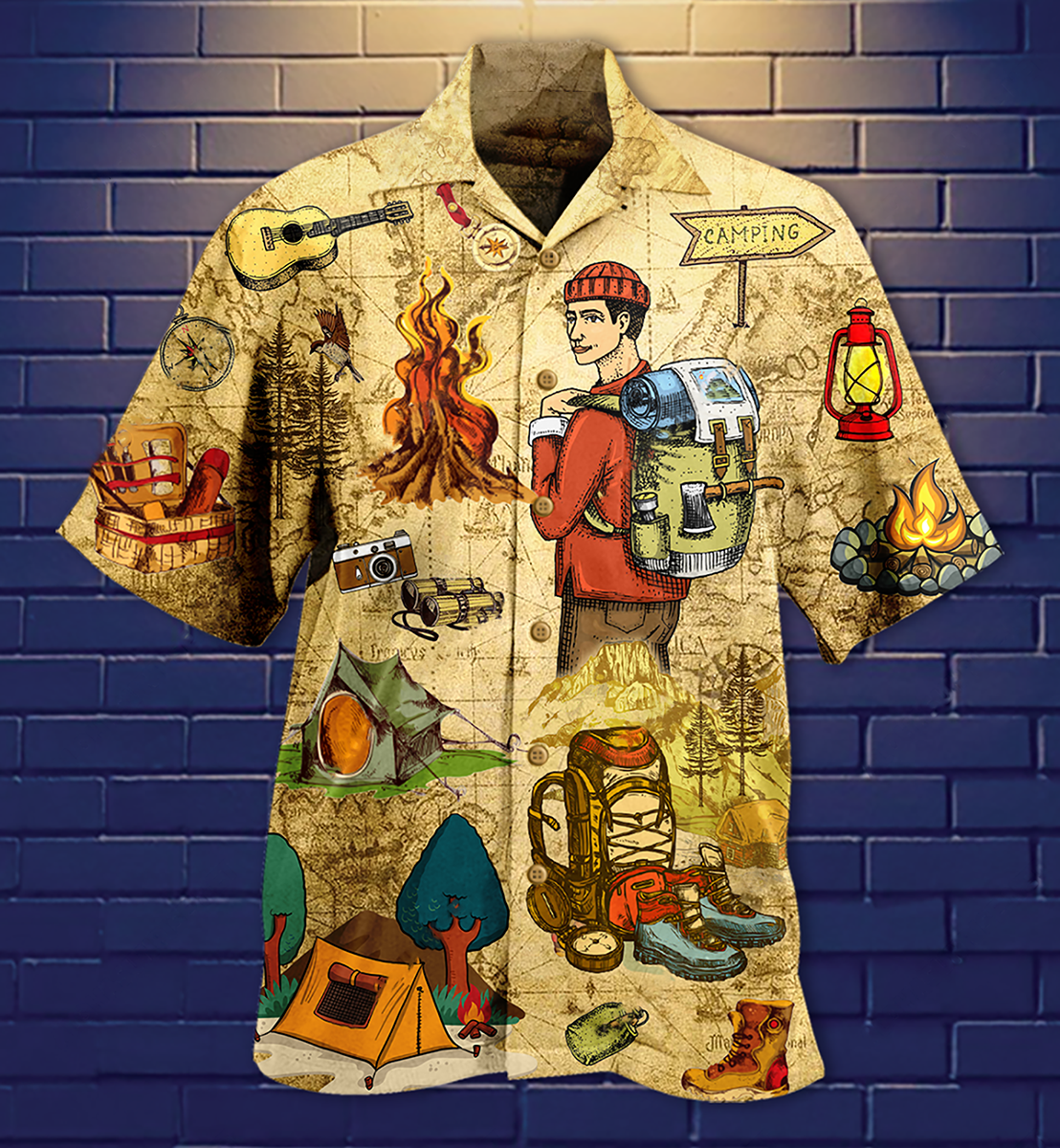 Camping Love Life - Hawaiian Shirt - Reefox
