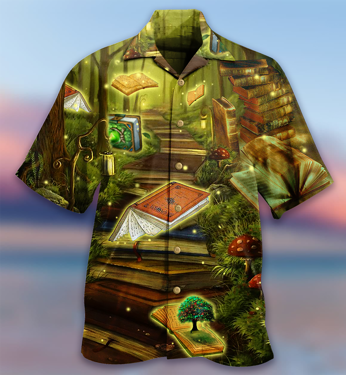 Book Magic Fly Mysterious World - Hawaiian Shirt - Reefox