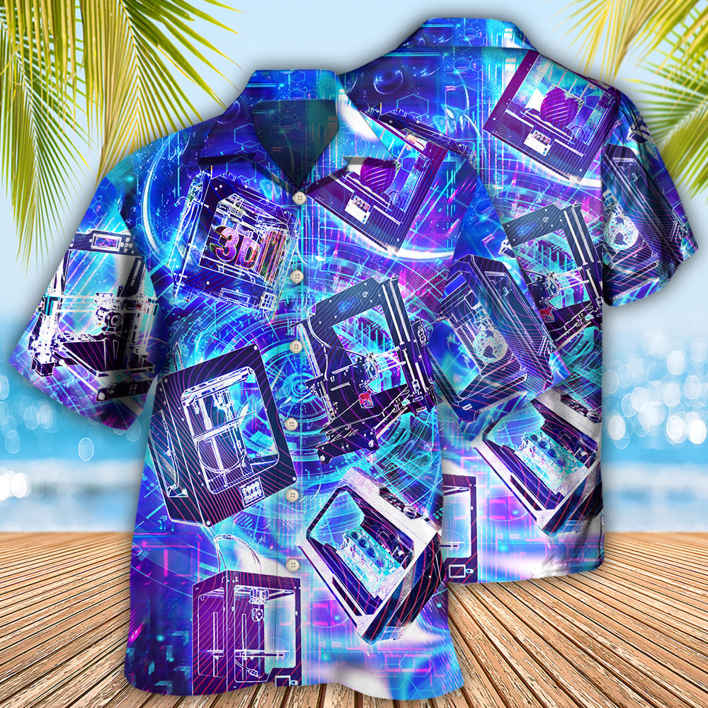 3D Printing in Modern Life - Hawaiian Shirt - Reefox