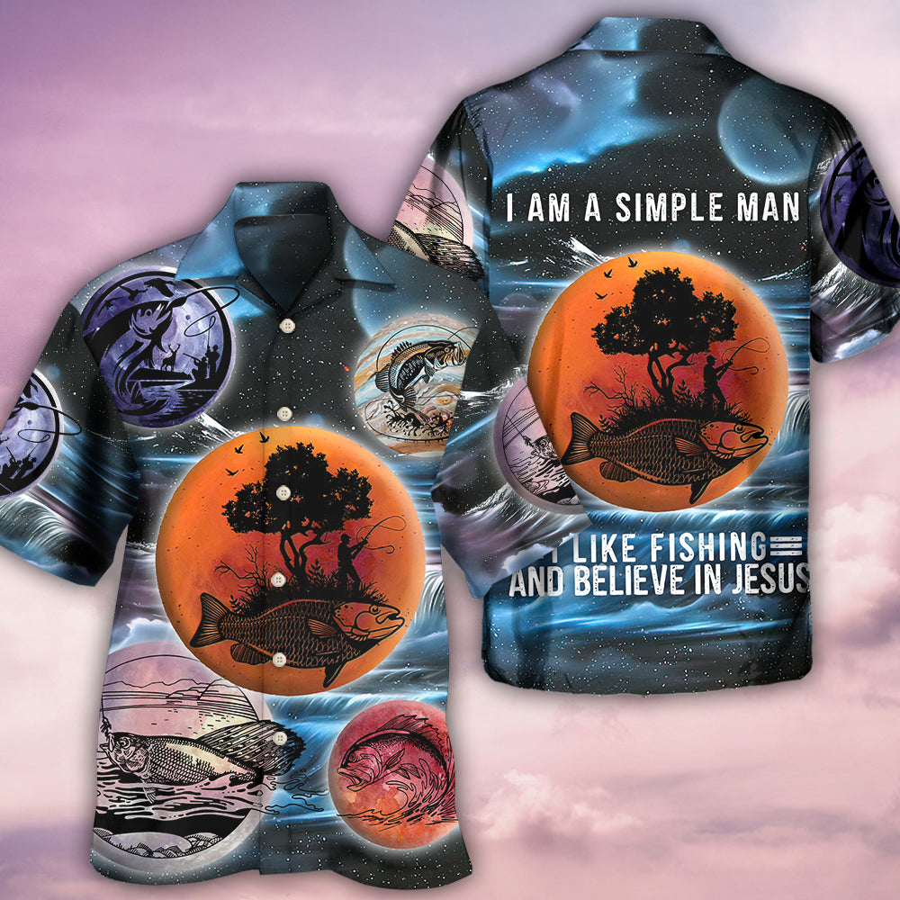 Fishing I Like Fishing - Hawaiian Shirt - Reefox