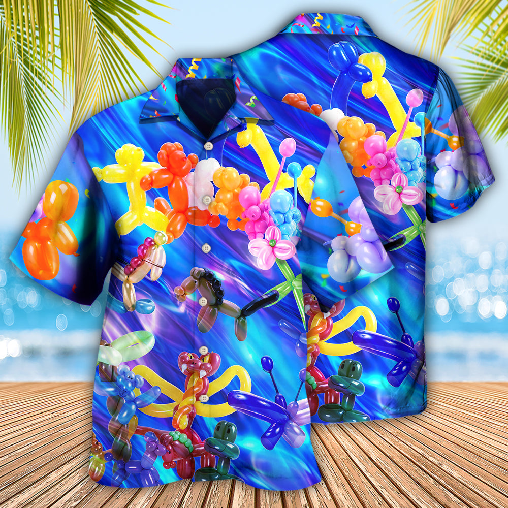 Balloon Modelling Amazing Colorful - Hawaiian Shirt - Reefox