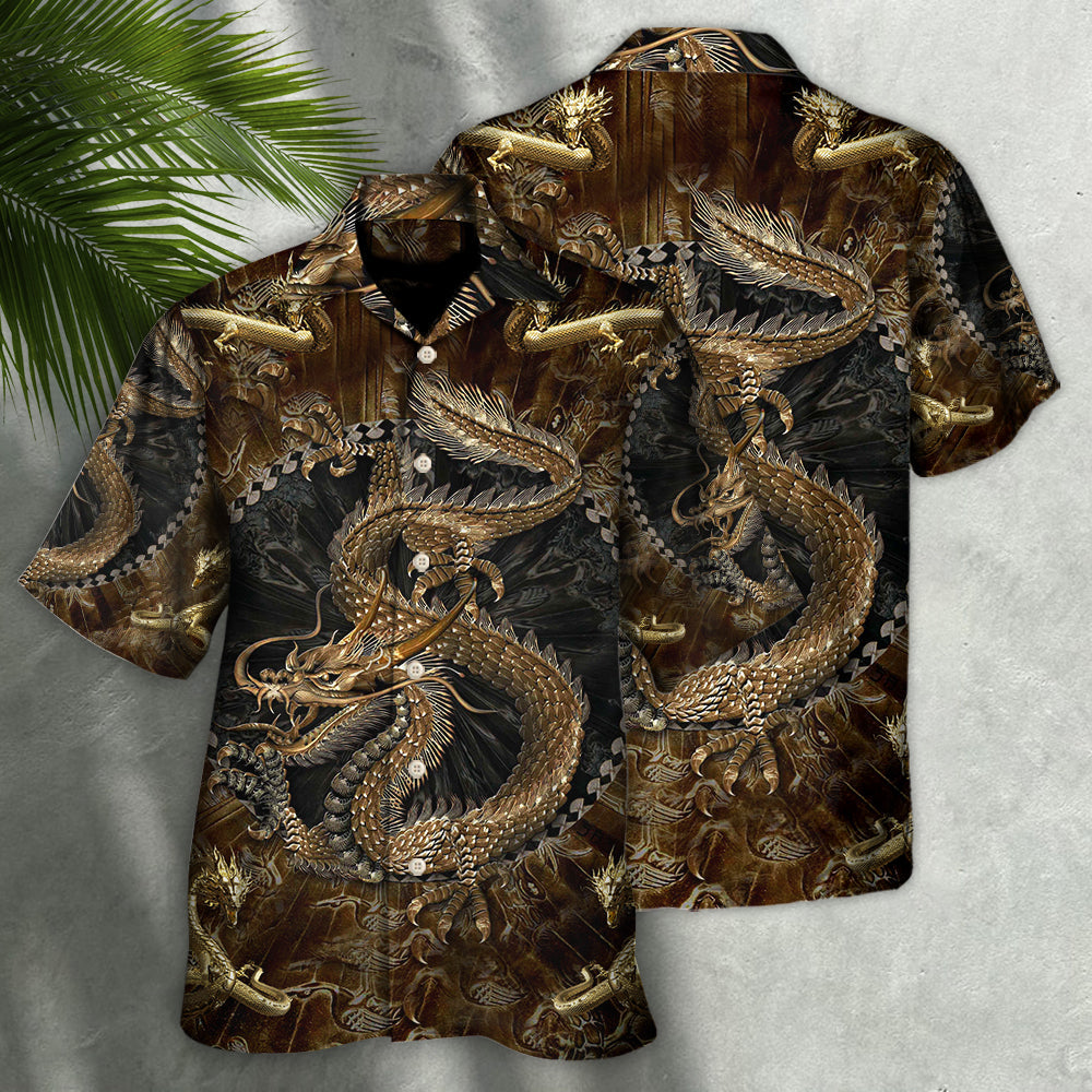 Dragon Love Life Colorful - Hawaiian Shirt - Reefox