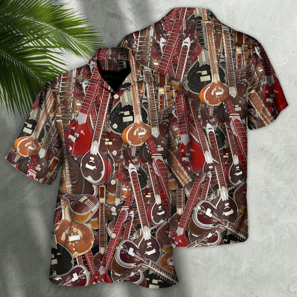 Sitar I'm Awesome I Play Sitar Music - Hawaiian Shirt - Reefox