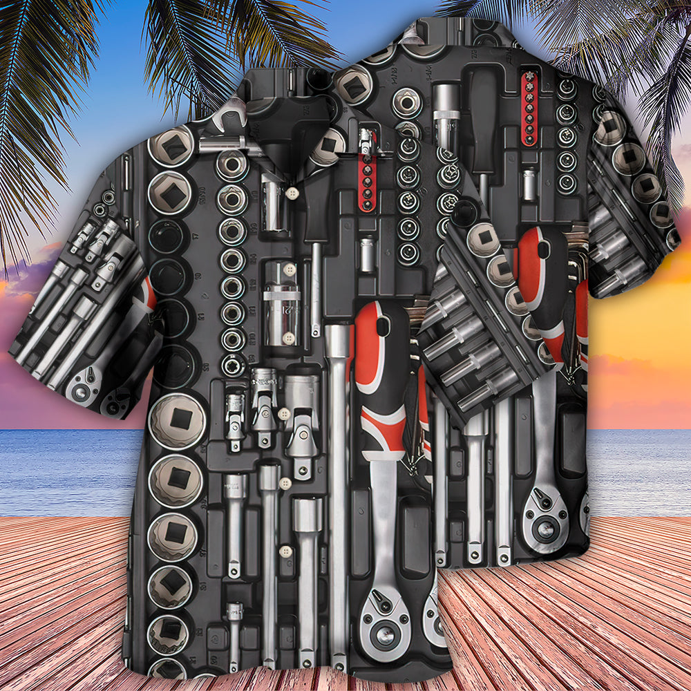 Mechanic Toolbox Amazing Style - Hawaiian Shirt - Reefox