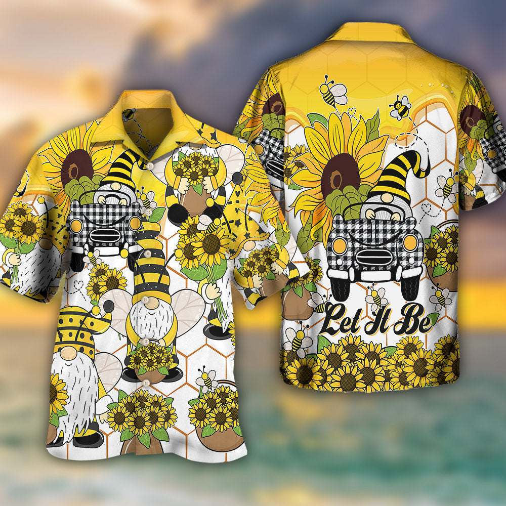 Gnome Let It Be - Hawaiian Shirt - Reefox