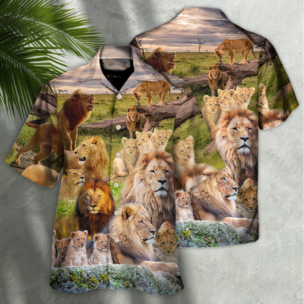 Lion Never Roars After A Kill - Hawaiian Shirt - Reefox
