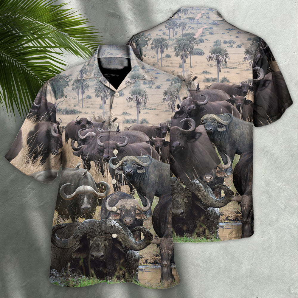 Buffalo This Is Our Happy Place - Hawaiian Shirt - Reefox