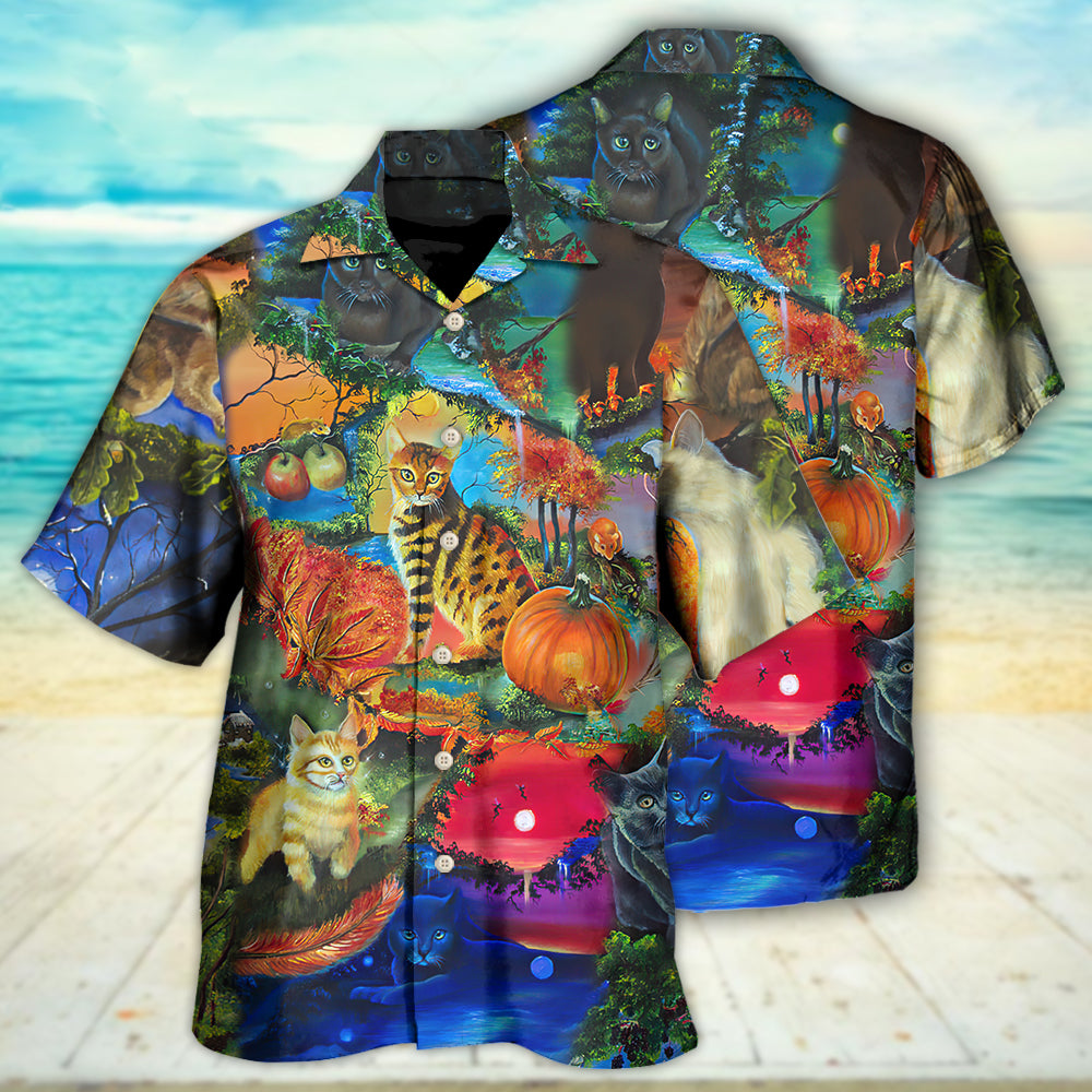 Cat Secret Another World - Hawaiian Shirt - Reefox