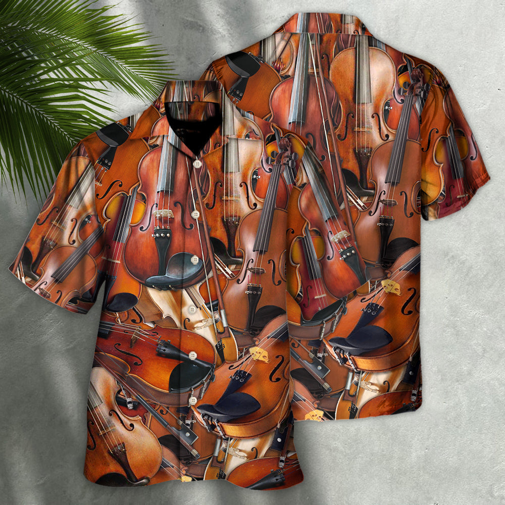 Violin The Instrument For Intelligent People - Hawaiian Shirt - Reefox