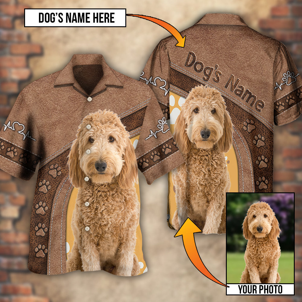 Dog Paw Various Style Custom Photo Personalized - Hawaiian Shirt - Reefox