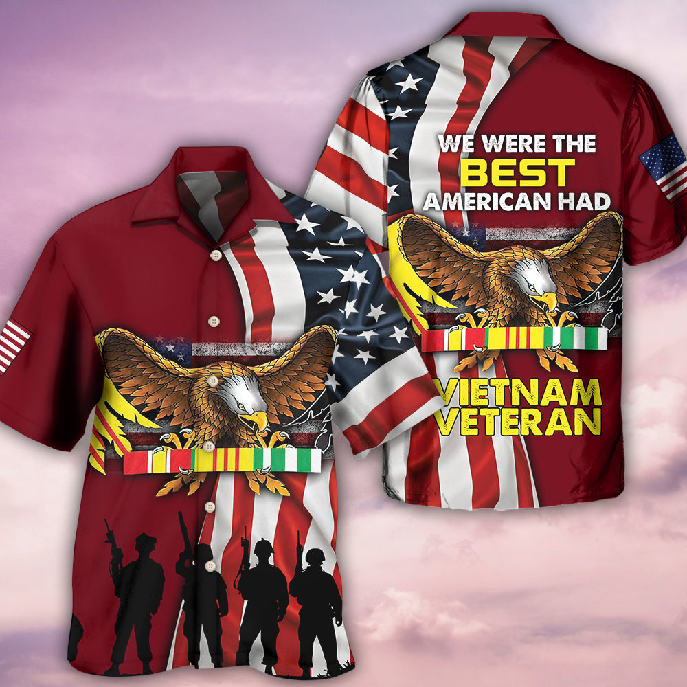 Veteran Vietnam Veteran We Were The Best - Hawaiian Shirt - Reefox