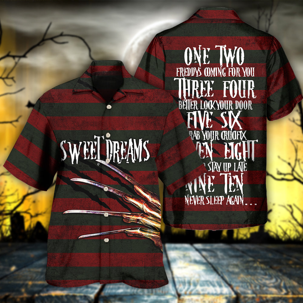 Halloween Sweet Dreams Trick Or Treat - Hawaiian Shirt - Reefox