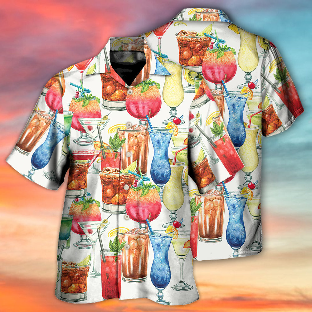 Cocktail Packed Born To Drink - Hawaiian Shirt - Reefox