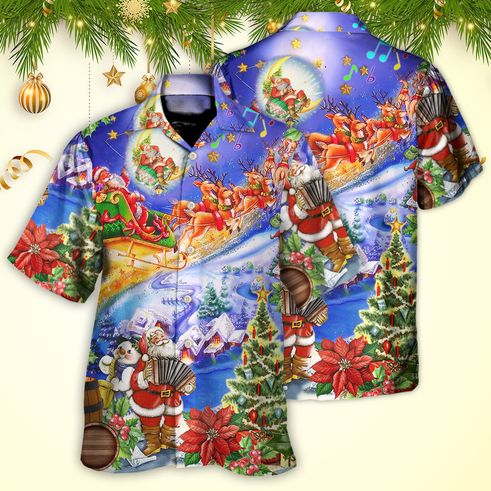 Christmas Santa Claus Love - Hawaiian Shirt - Reefox