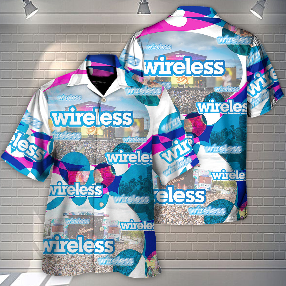 Music Event Wireless Festival Drop The Beat - Hawaiian Shirt - Reefox