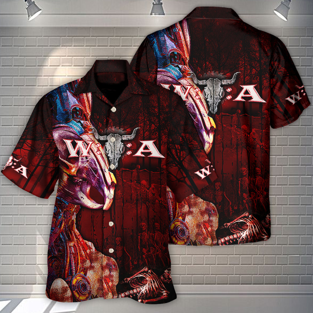 Music Event Wacken Open Air Nature & Future Of Music, Metal & Humanity - Hawaiian Shirt - Reefox