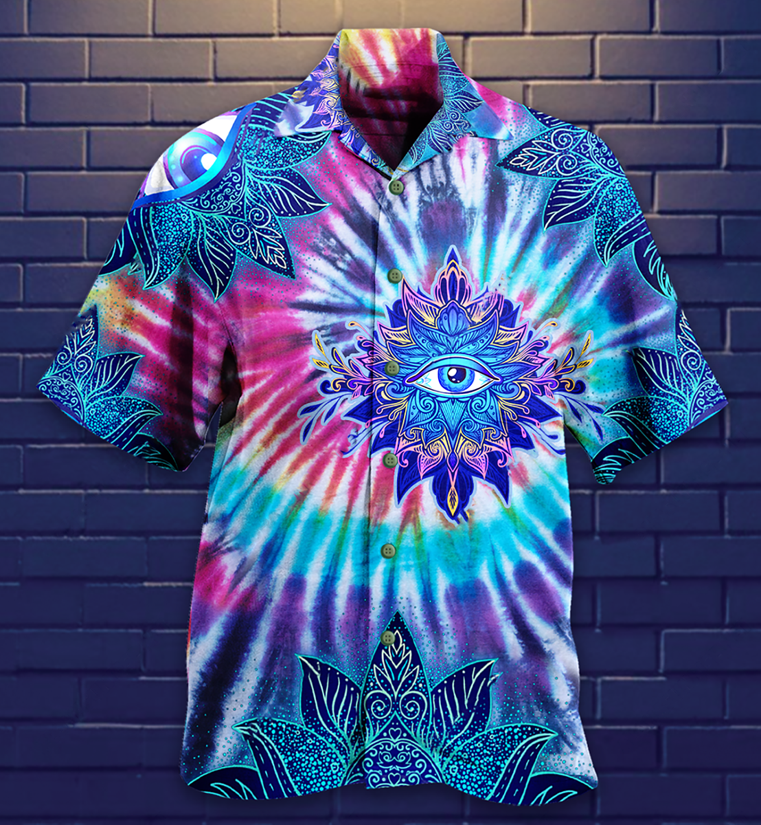 Yoga Eyes Love Mandala - Hawaiian Shirt - Reefox
