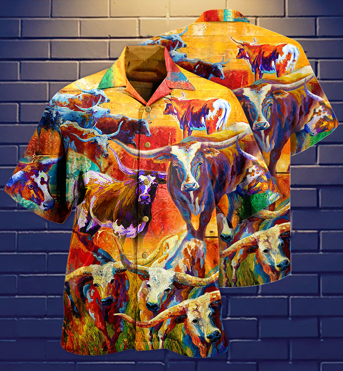 Buffalo Beautiful Painting For Life - Hawaiian Shirt - Reefox