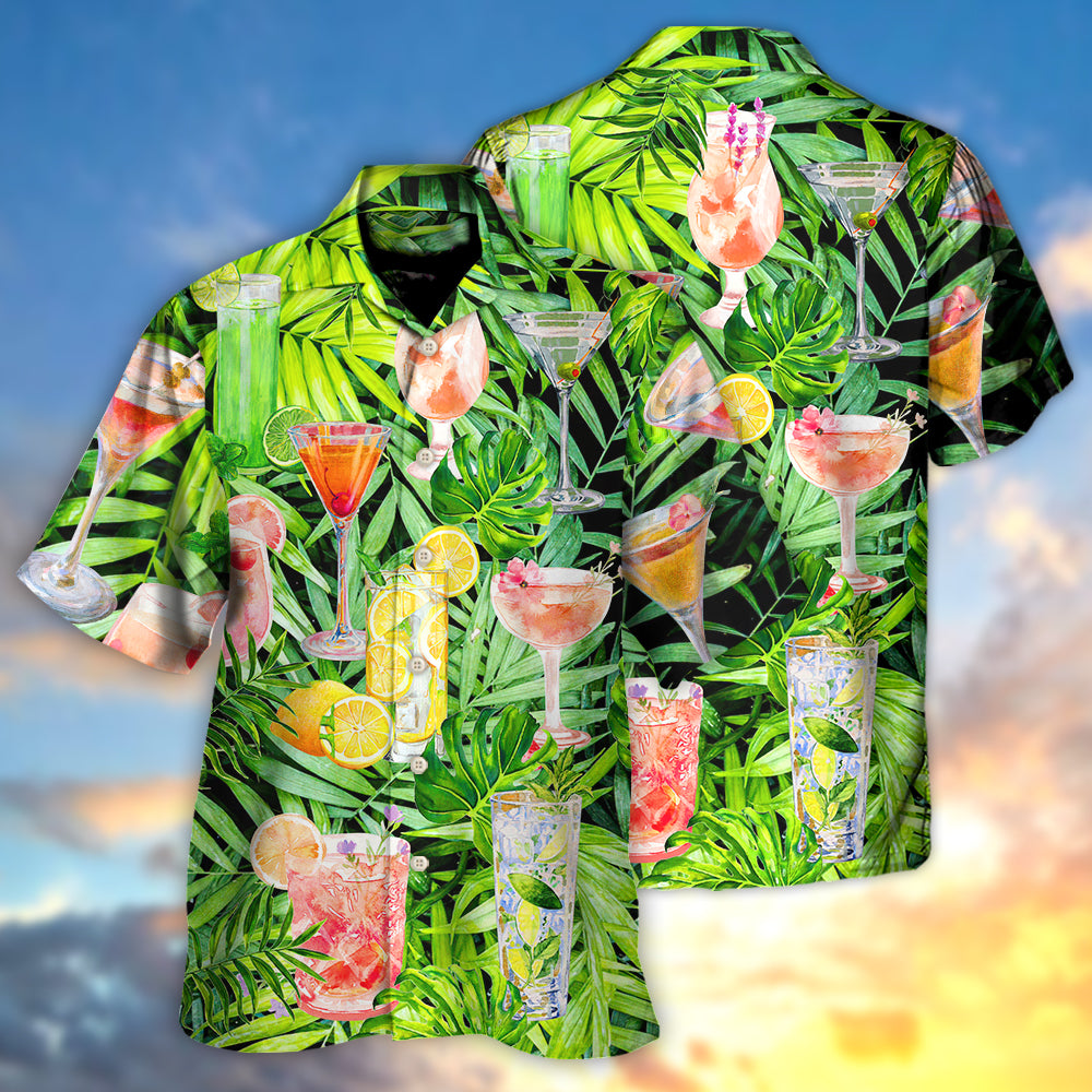 Cocktail Classy Tropical Summer - Hawaiian Shirt - Reefox