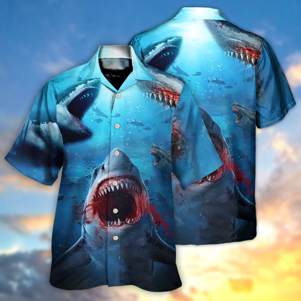 Shark Bites You in the Red Sea - Hawaiian Shirt - Reefox