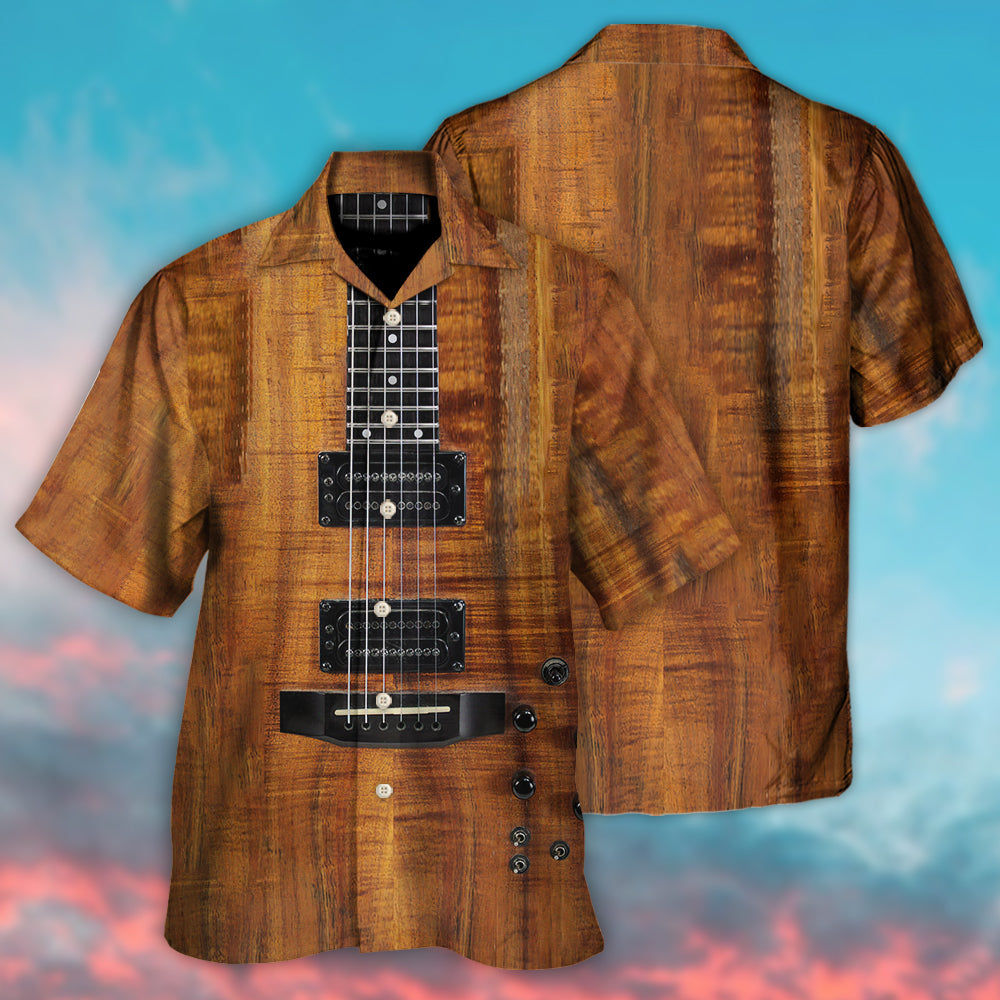 Guitar Acoustic Electric Guitar - Hawaiian Shirt - Reefox