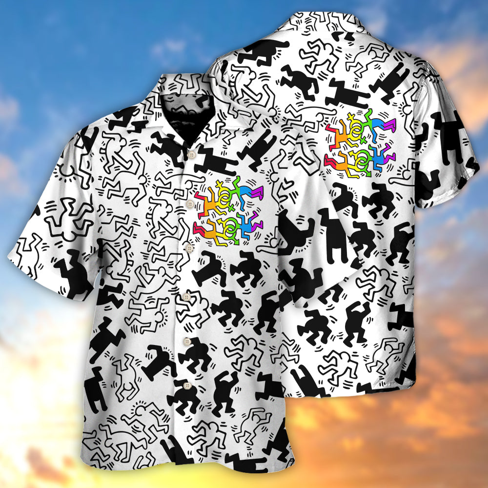 LGBT Be Proud Of Who You Are - Hawaiian Shirt - Reefox