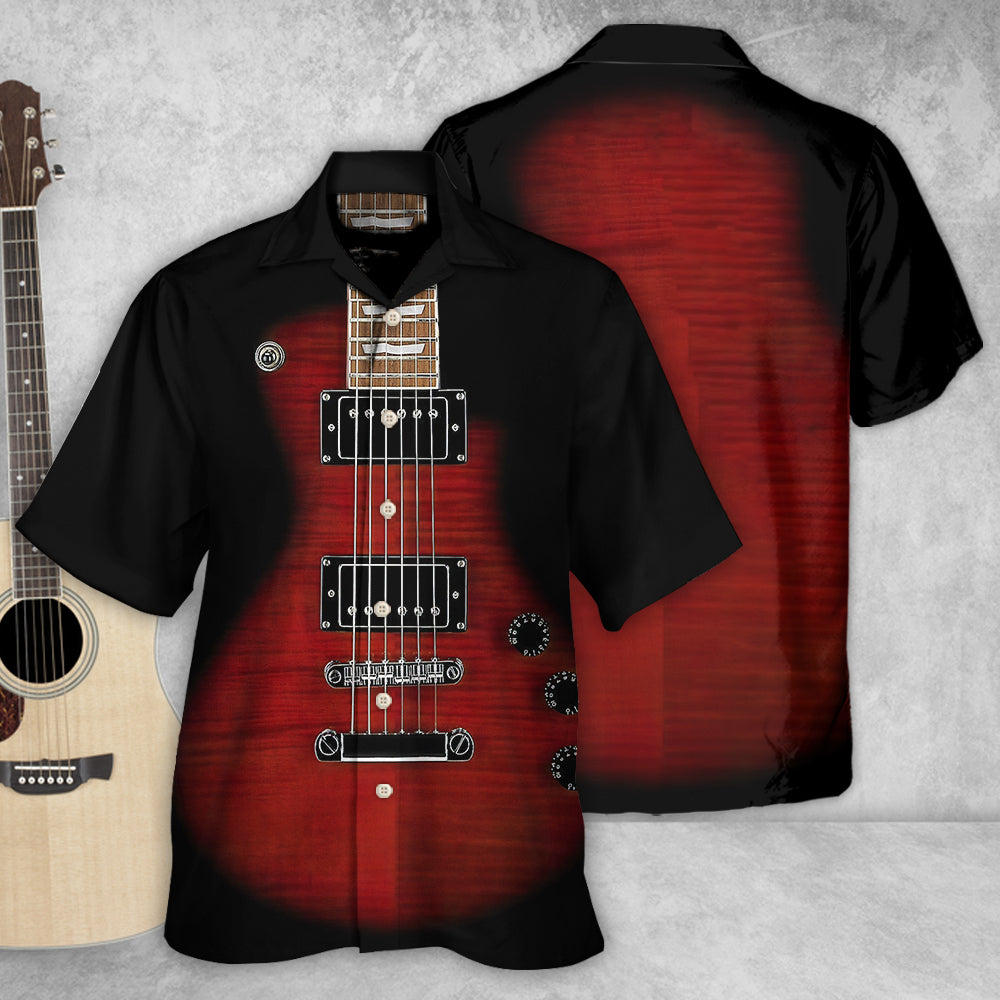 Guitar Electric Guitar Classic Rock - Hawaiian Shirt - Reefox