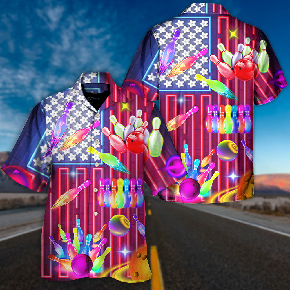 Bowling Independence Day Stunning - Hawaiian Shirt