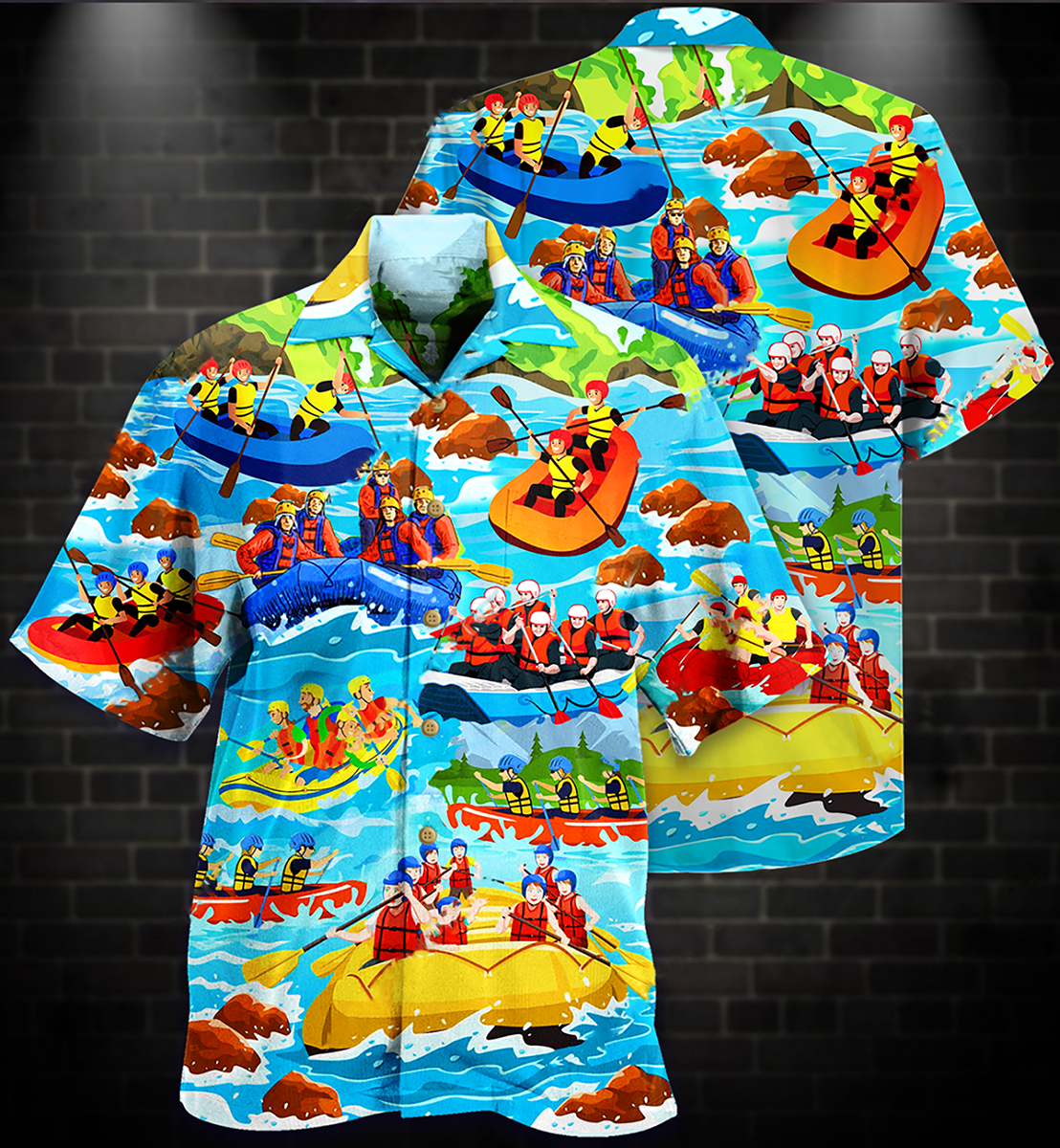 Sailing Happiness Colorful - Hawaiian Shirt - Reefox