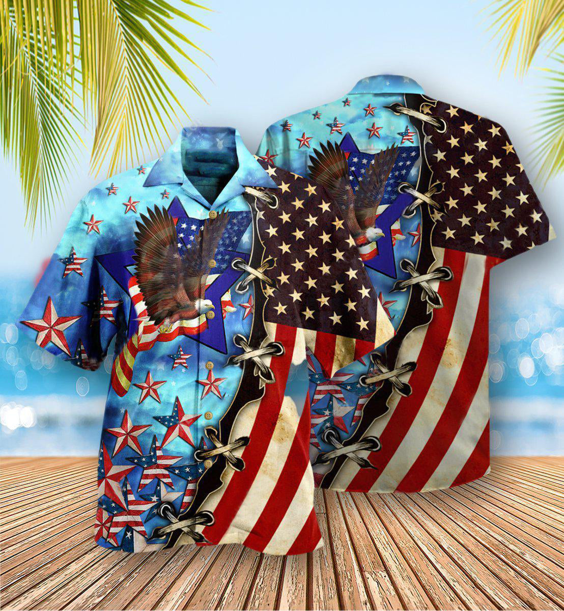 America Only In The Darkness Can You See The Stars In The Sky - Hawaiian Shirt - Reefox