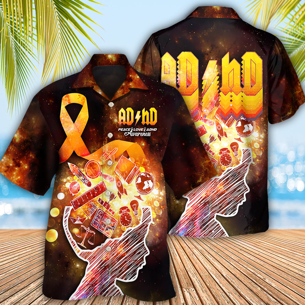 ADHD Awareness In life - Hawaiian Shirt - Reefox