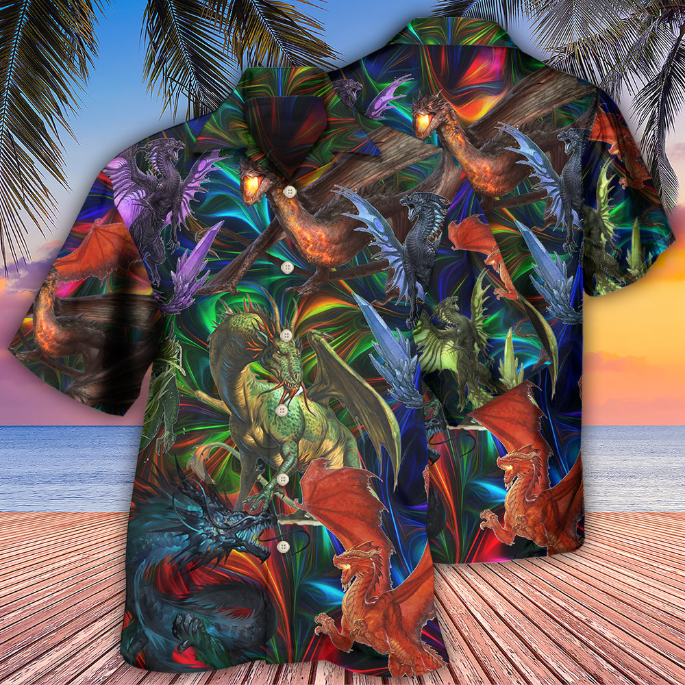 Dragon In An Unreal World - Hawaiian Shirt - Reefox