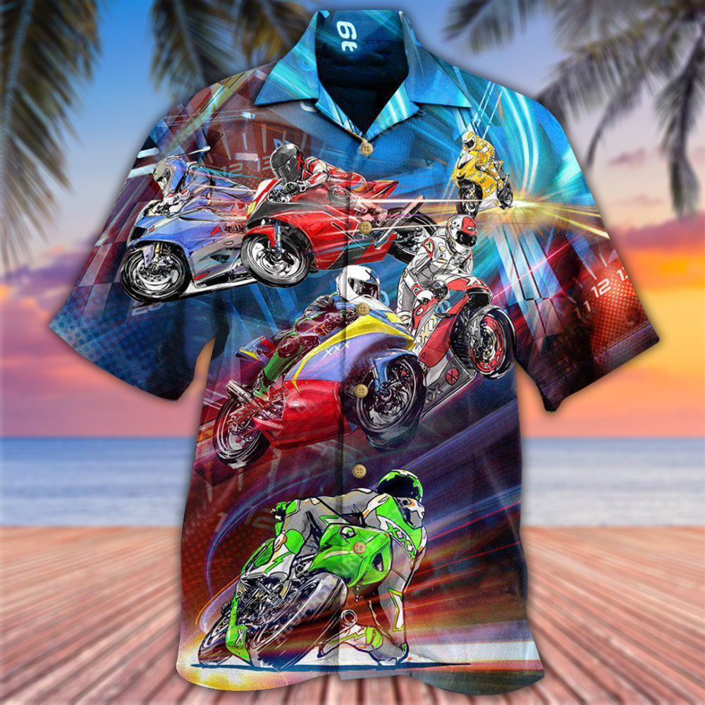 Motorcycle Amazing Cool Racing - Hawaiian Shirt - Reefox