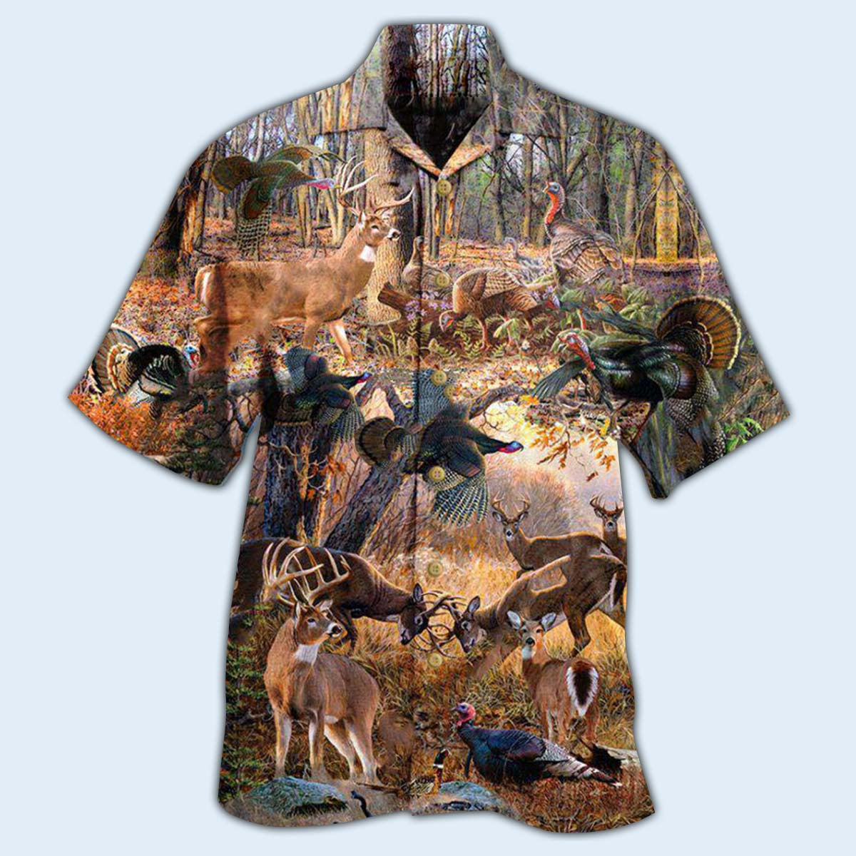 Animals If It Flies It Dies If It Hops It Drops With Vintage Style - Hawaiian Shirt - Reefox