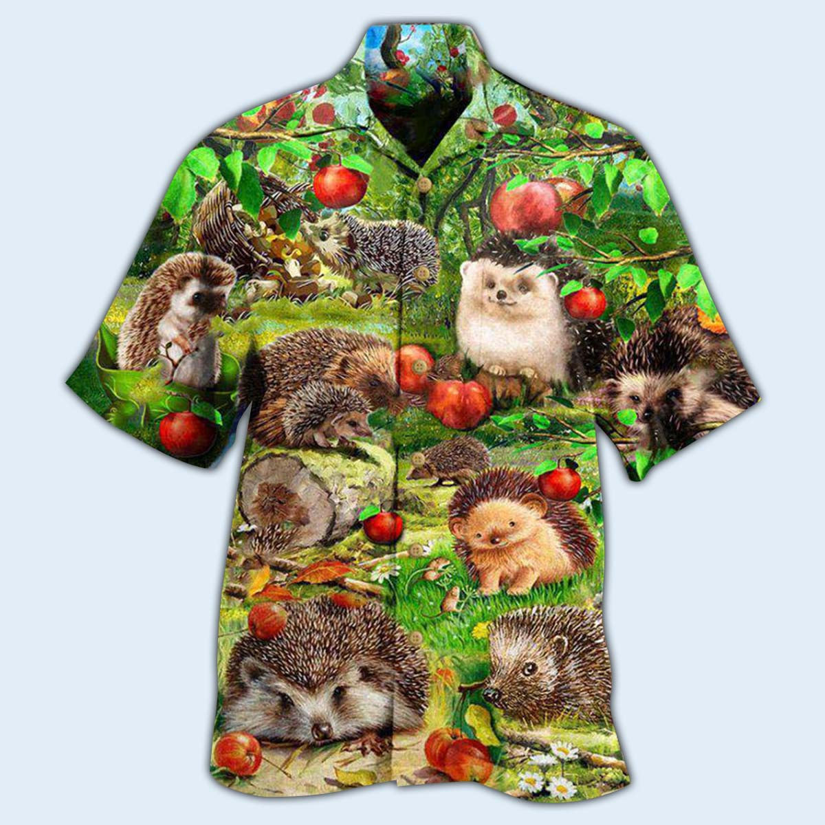 Hedgehog Animals Is Better With A Hedgehog So Various - Hawaiian Shirt - Reefox