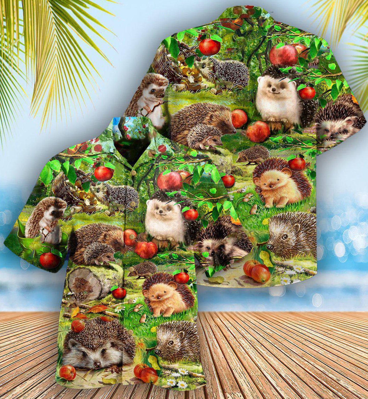 Hedgehog Animals Is Better With A Hedgehog So Various - Hawaiian Shirt - Reefox