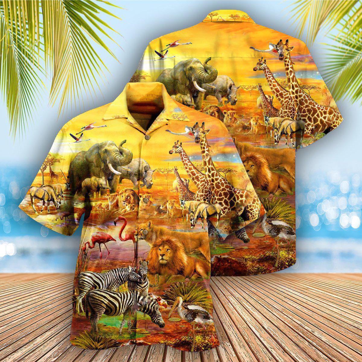 Animals Proctect Wildlife Protect The Future Protect Our Love - Hawaiian Shirt - Reefox