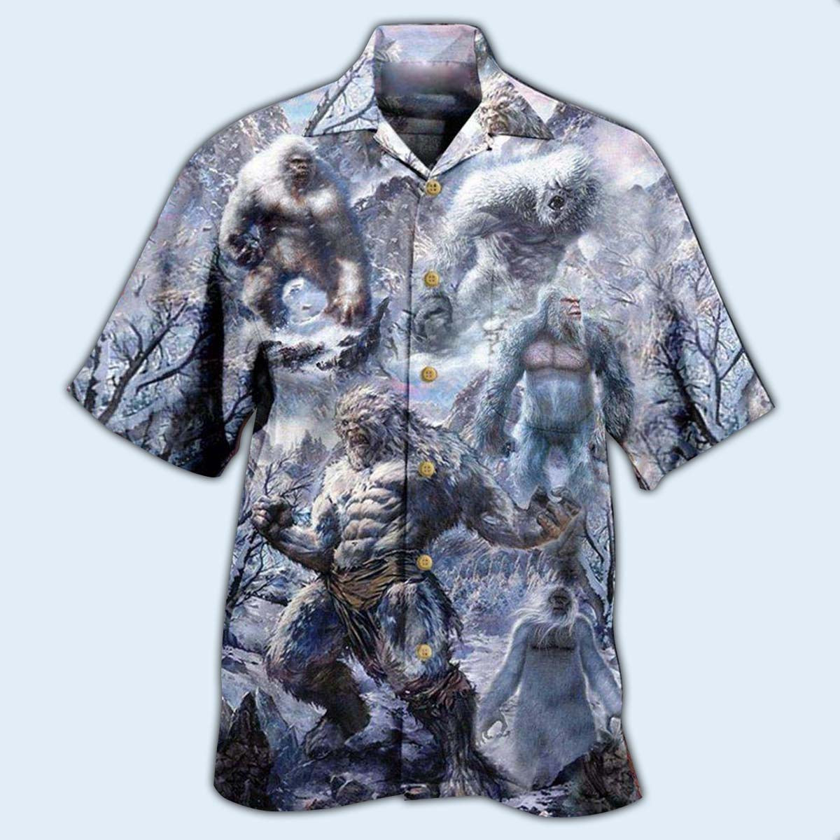 Gorilla Animals YetiI Believe - Hawaiian Shirt - Reefox