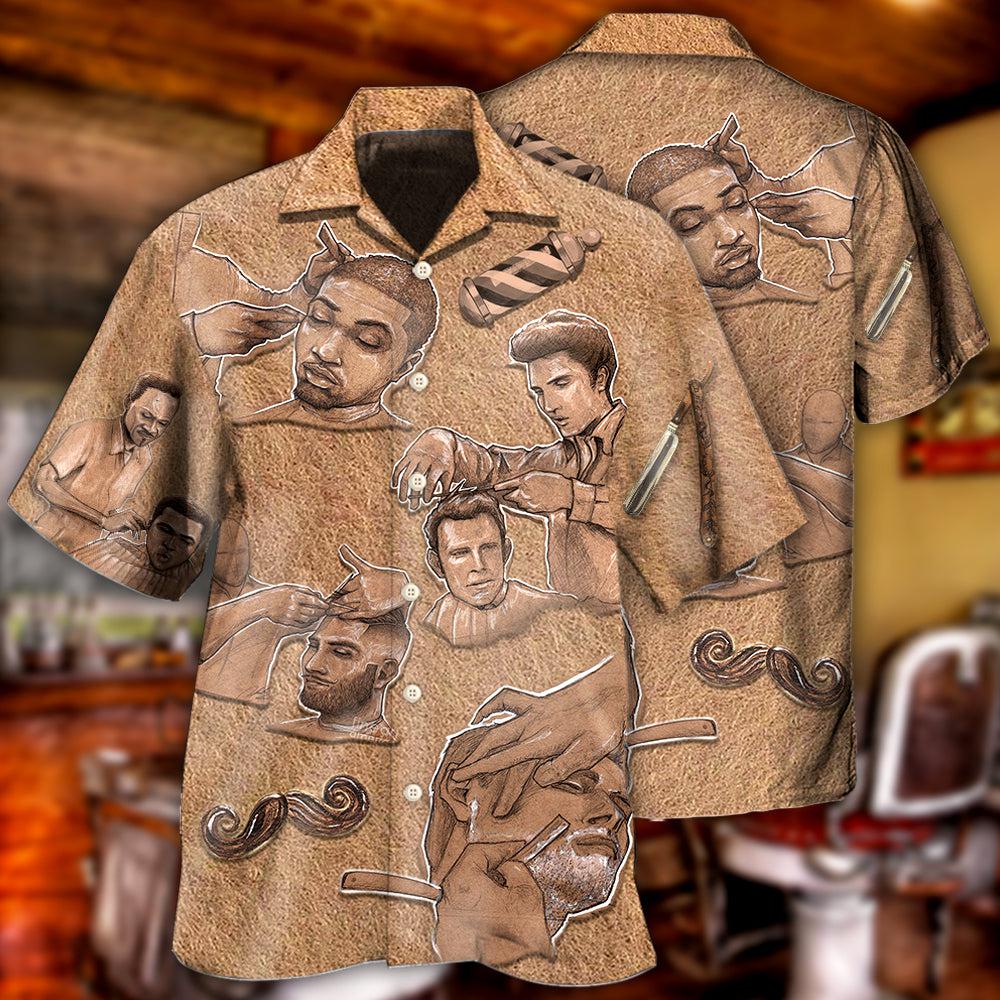 Barber Style - Hawaiian Shirt - Reefox