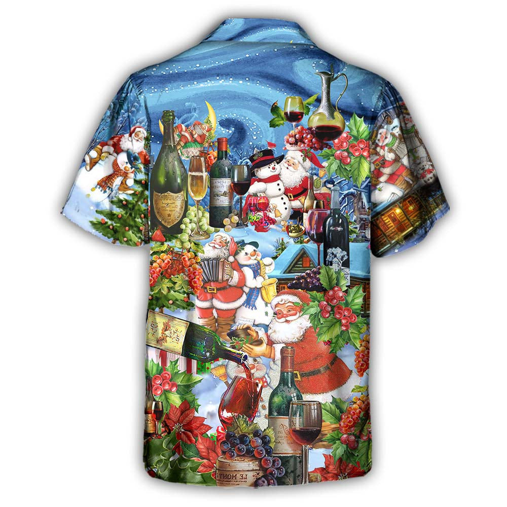 Wine Life Is Better With A Glass Of Wine - Hawaiian Shirt - Reefox