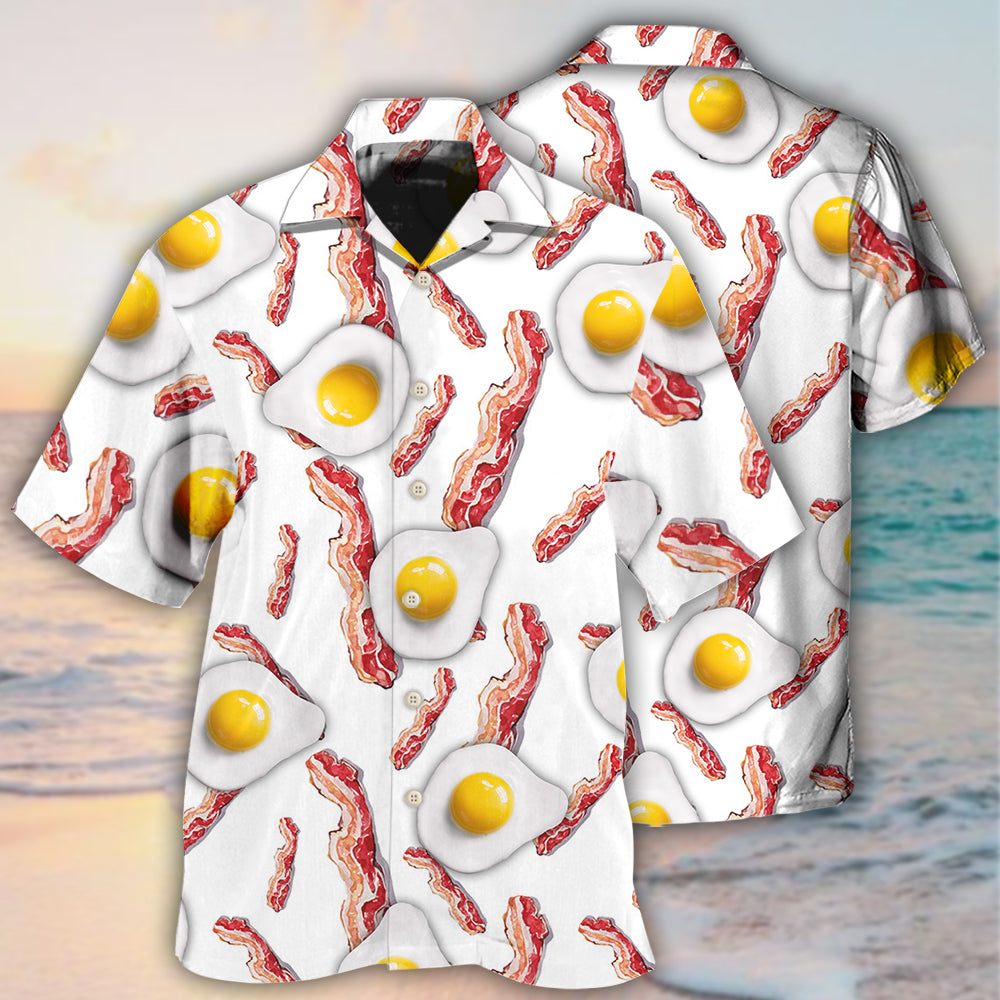Food Bacon Egg Food Collection - Hawaiian Shirt - Reefox