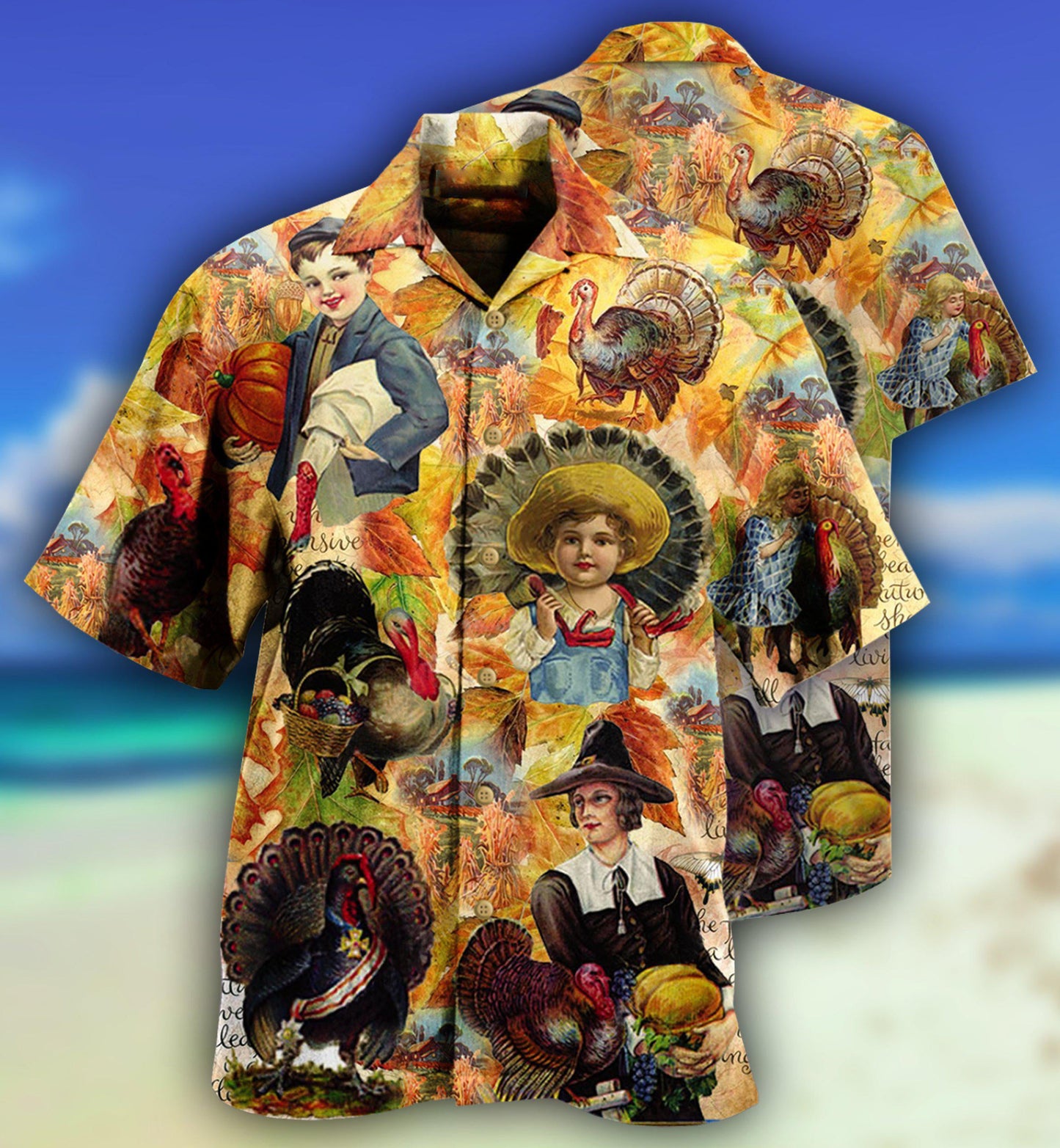 Turkey Animals Bad Day To Be - Hawaiian Shirt - Reefox