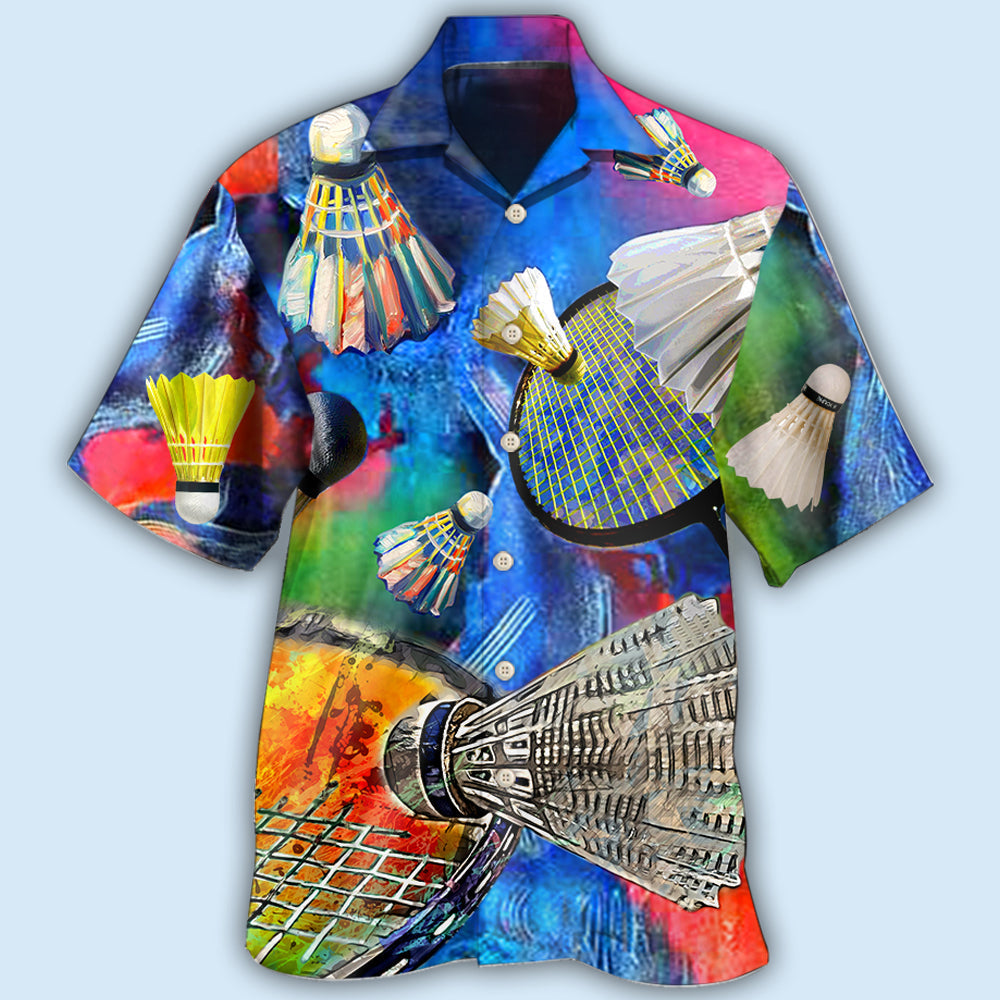 Badminton Style Colorful - Hawaiian Shirt - Reefox