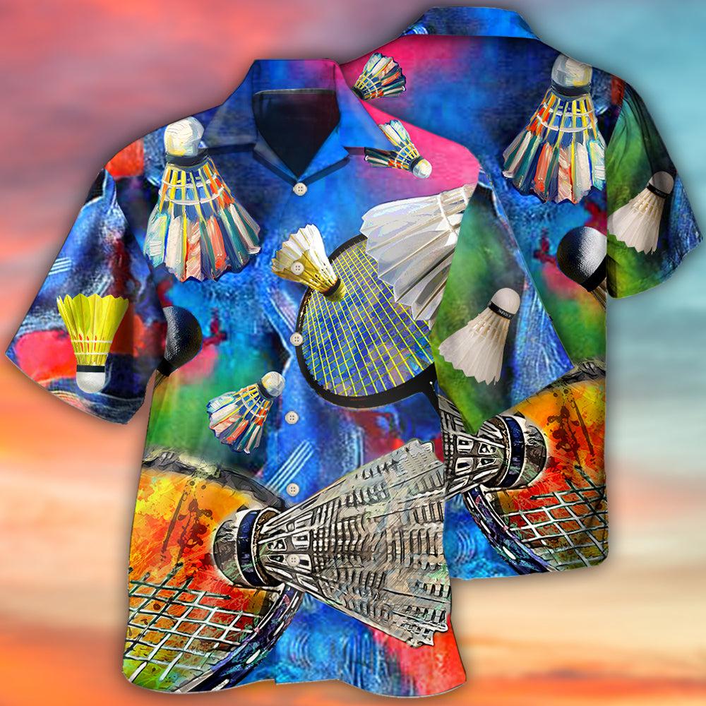 Badminton Style Colorful - Hawaiian Shirt - Reefox
