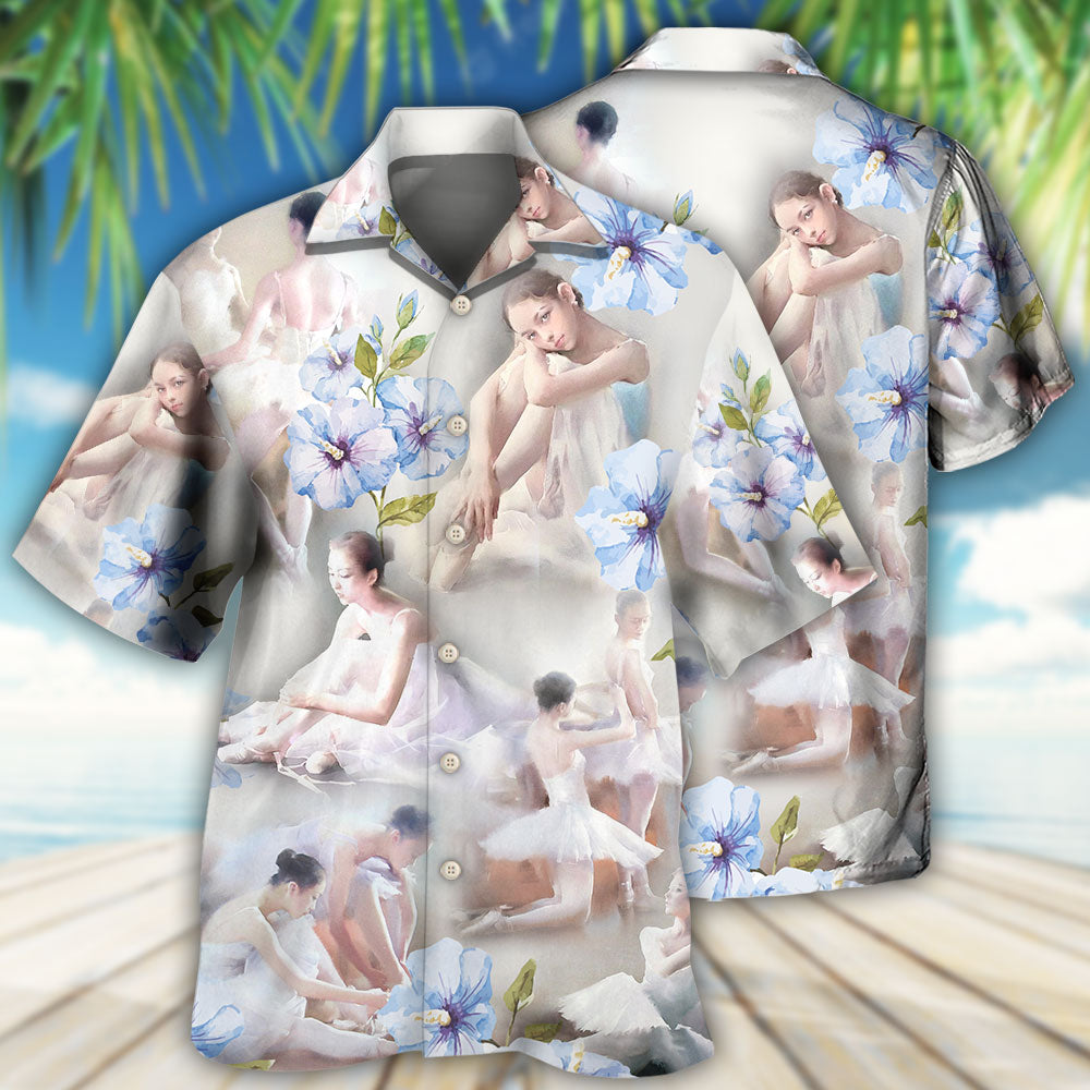 Ballet Dance Floral - Hawaiian Shirt - Reefox