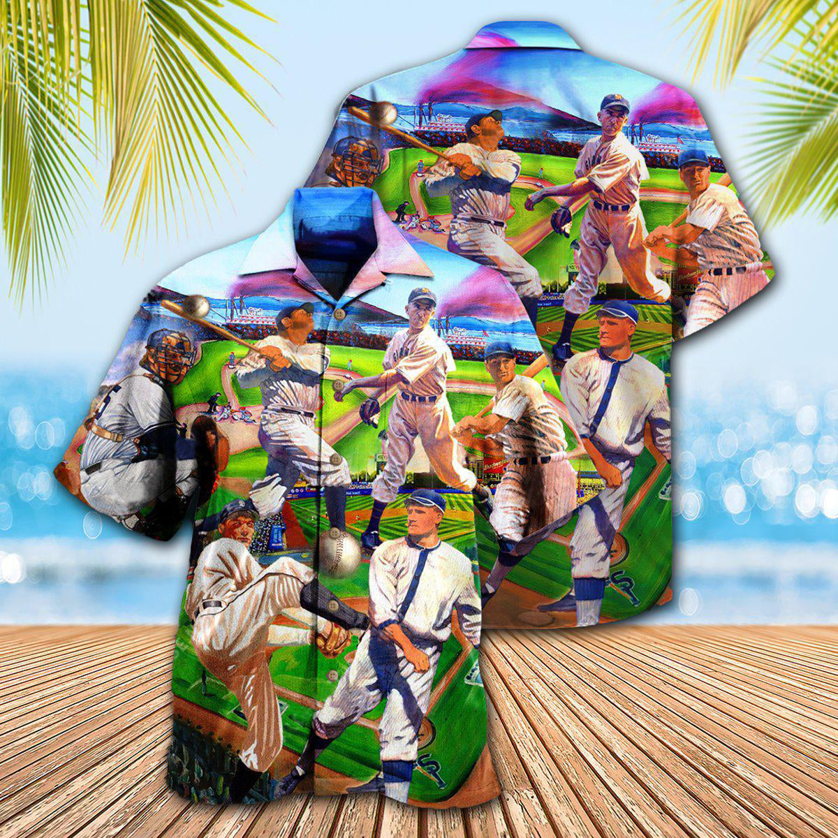 Baseball Vintage Players Your Passion - Hawaiian Shirt - Reefox