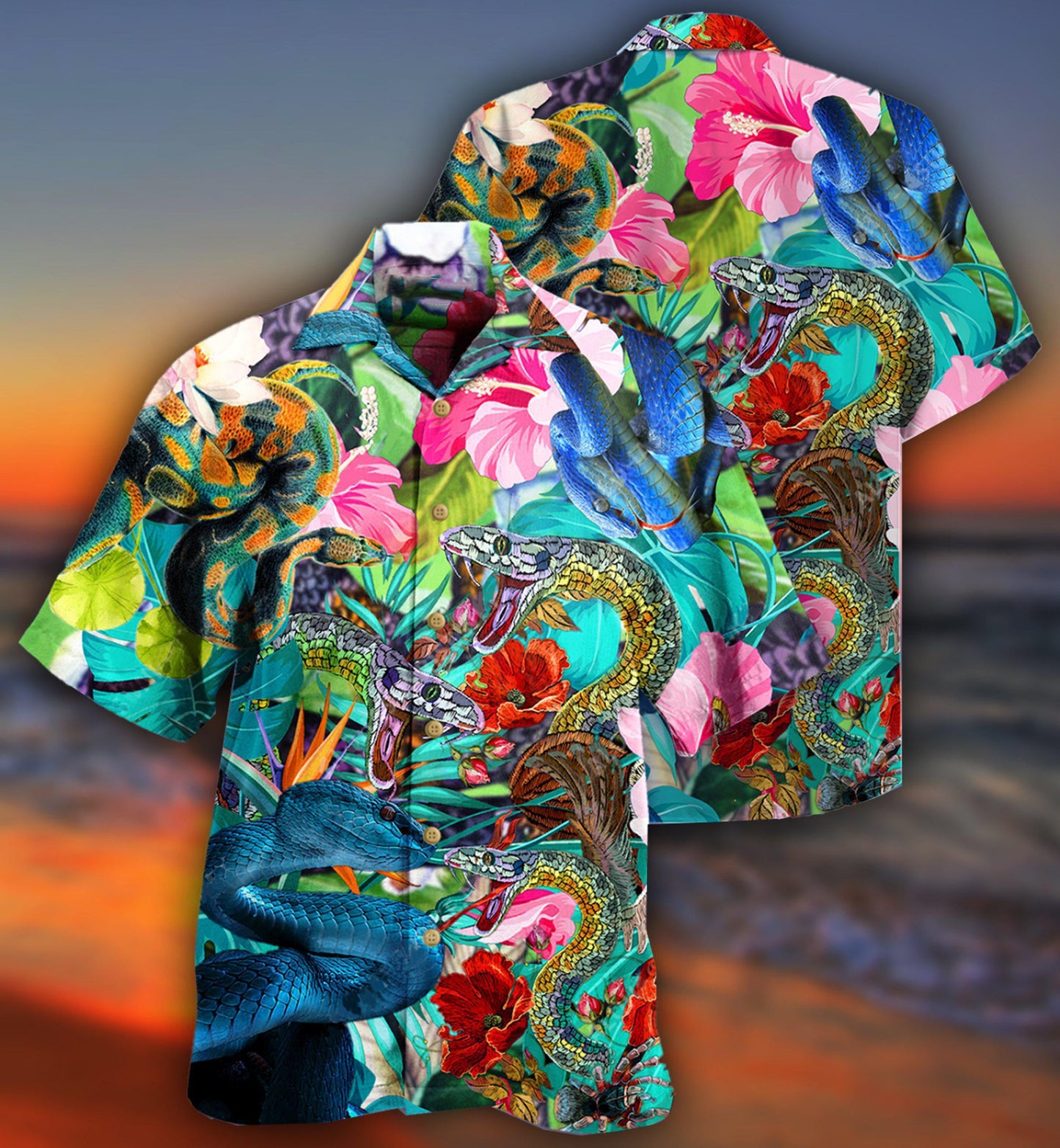 Snake Animals Be Careful Its Snake Season - Hawaiian Shirt - Reefox